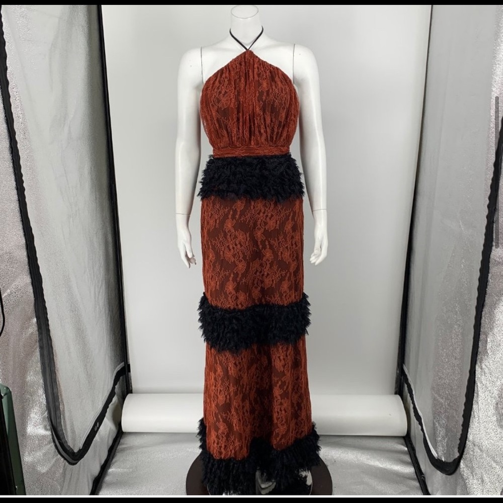 Marjorelle Halter Maxi Dress - Small